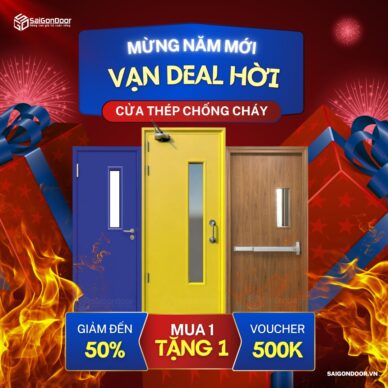 Cửa thép chống cháy SaiGonDoor - Kẻ thù của “giặc lửa” cho mọi công trình 4